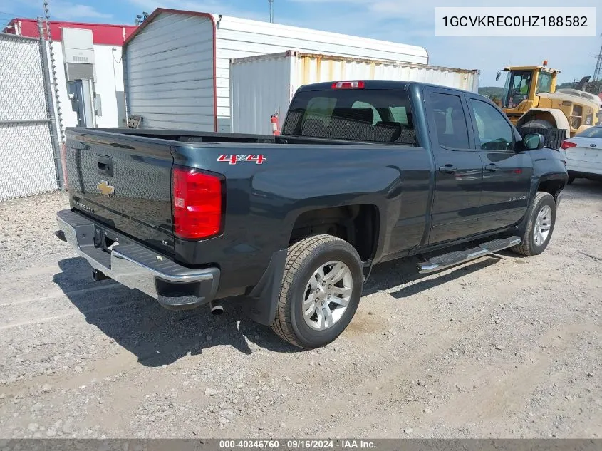 2017 Chevrolet Silverado 1500 1Lt VIN: 1GCVKREC0HZ188582 Lot: 40346760