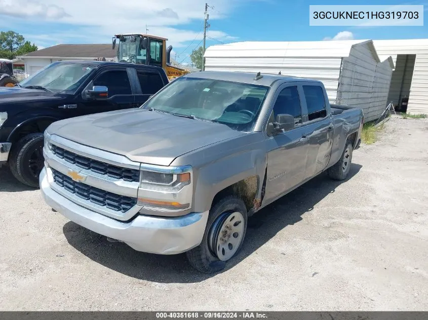 2017 Chevrolet Silverado 1500 Ls VIN: 3GCUKNEC1HG319703 Lot: 40351618