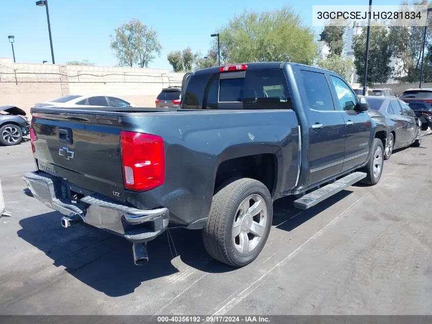 2017 Chevrolet Silverado 1500 1Lz VIN: 3GCPCSEJ1HG281834 Lot: 40356192