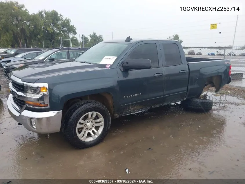 2017 Chevrolet Silverado 1500 1Lt VIN: 1GCVKRECXHZ253714 Lot: 40369557