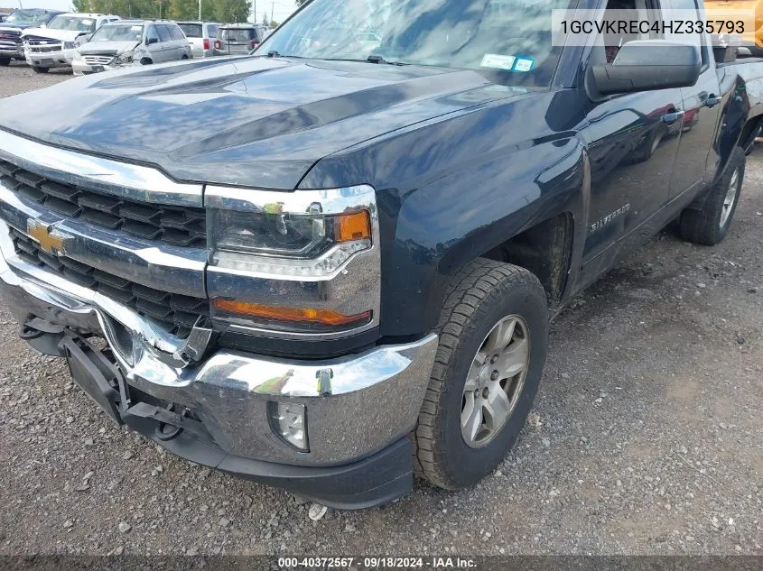 2017 Chevrolet Silverado 1500 1Lt VIN: 1GCVKREC4HZ335793 Lot: 40372567