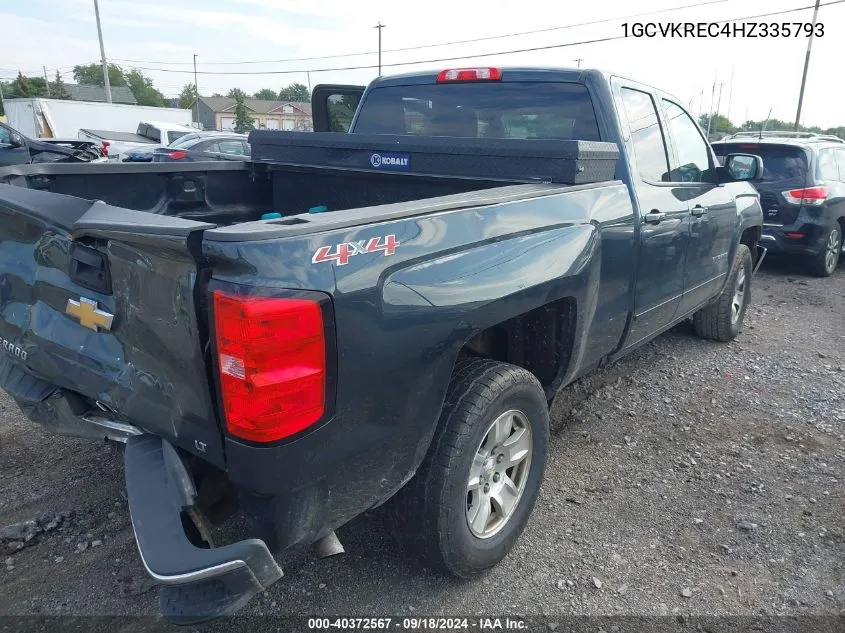 2017 Chevrolet Silverado 1500 1Lt VIN: 1GCVKREC4HZ335793 Lot: 40372567