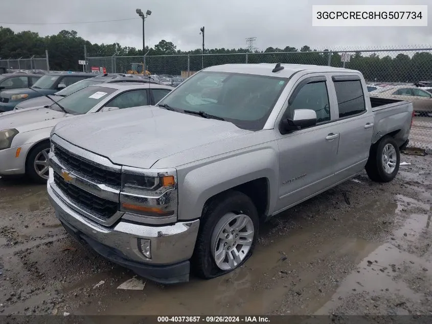 2017 Chevrolet Silverado 1500 C1500 Lt VIN: 3GCPCREC8HG507734 Lot: 40373657