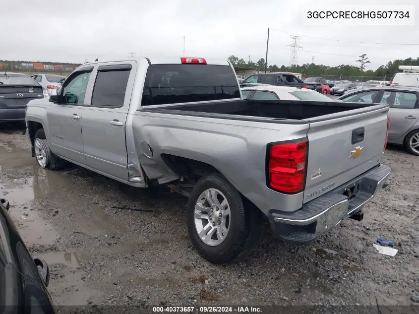 3GCPCREC8HG507734 2017 Chevrolet Silverado 1500 C1500 Lt