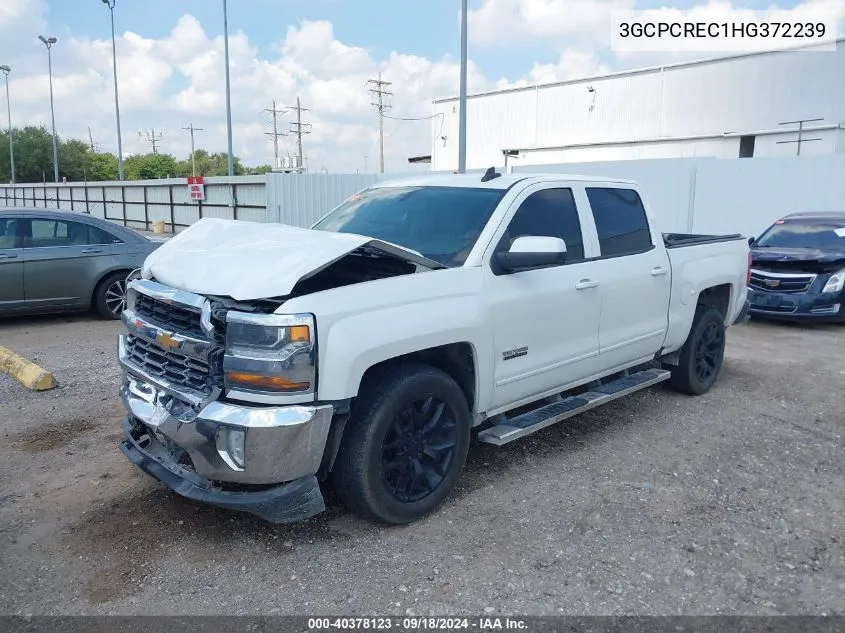 2017 Chevrolet Silverado 1500 1Lt VIN: 3GCPCREC1HG372239 Lot: 40378123