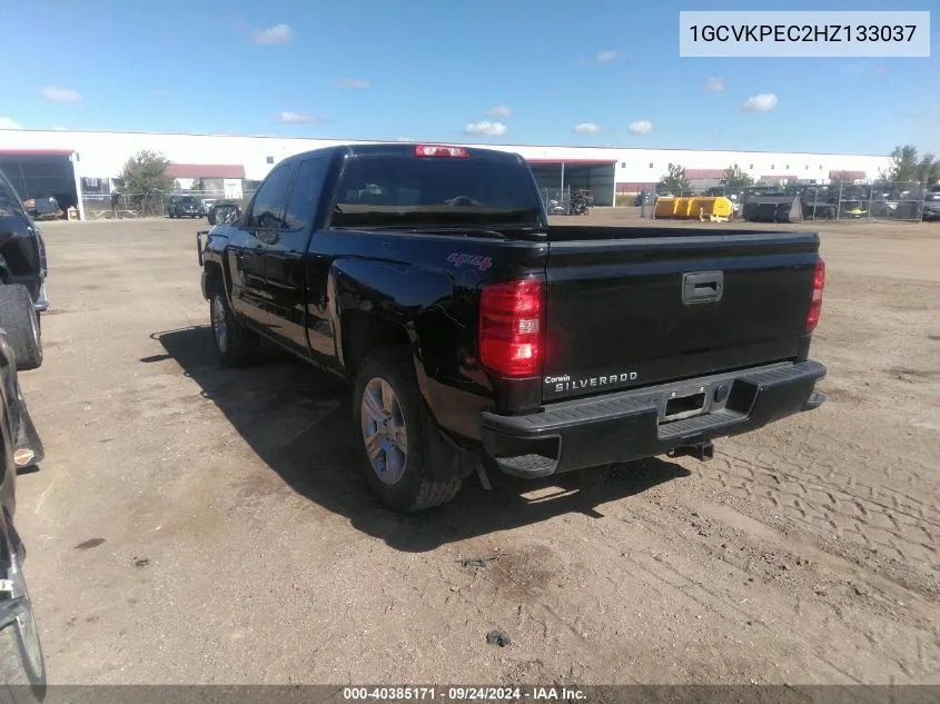 2017 Chevrolet Silverado 1500 K1500 Custom VIN: 1GCVKPEC2HZ133037 Lot: 40385171