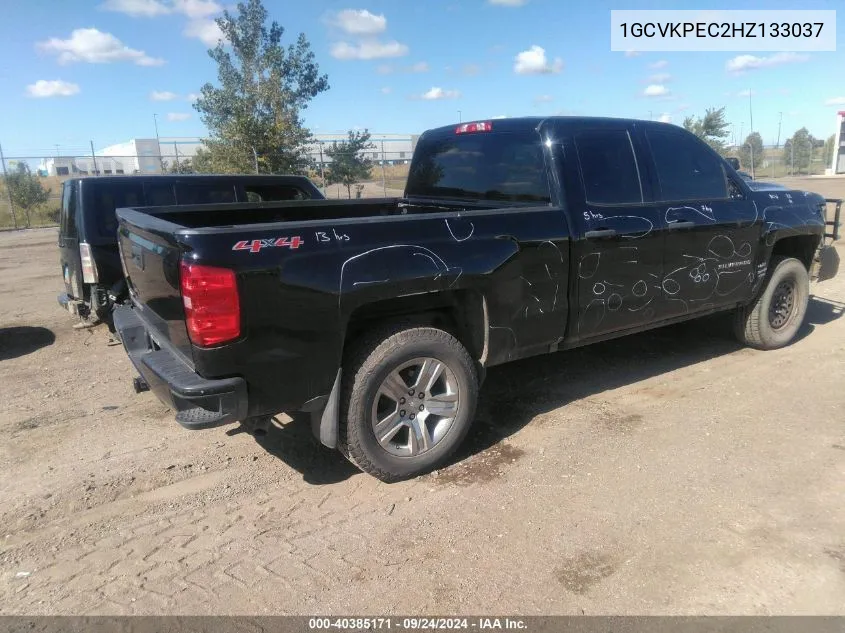 2017 Chevrolet Silverado 1500 K1500 Custom VIN: 1GCVKPEC2HZ133037 Lot: 40385171