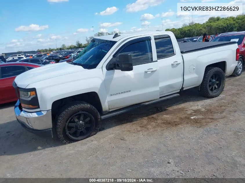 2017 Chevrolet Silverado 1500 VIN: 1GCVKRE83HZ286629 Lot: 40387218