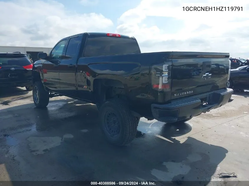 1GCRCNEH1HZ119791 2017 Chevrolet Silverado 1500 Wt