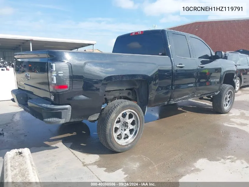 2017 Chevrolet Silverado 1500 Wt VIN: 1GCRCNEH1HZ119791 Lot: 40388586