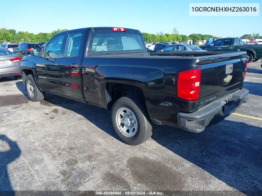 2017 Chevrolet Silverado 1500 Wt VIN: 1GCRCNEHXHZ263016 Lot: 40390460