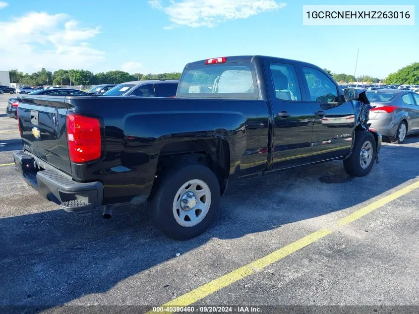 2017 Chevrolet Silverado 1500 Wt VIN: 1GCRCNEHXHZ263016 Lot: 40390460