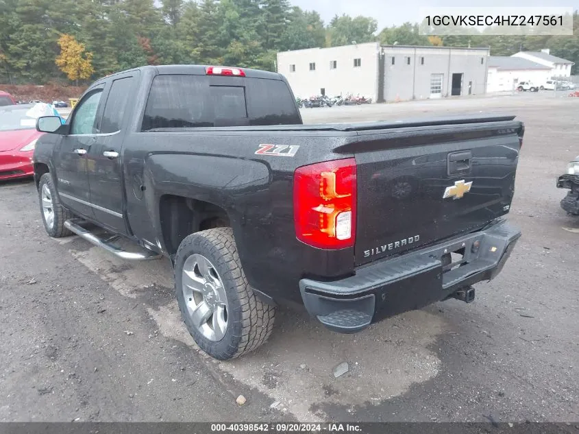 1GCVKSEC4HZ247561 2017 Chevrolet Silverado 1500 2Lz