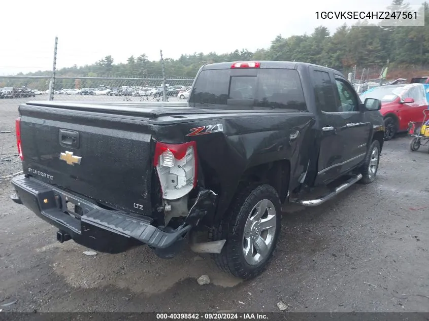 2017 Chevrolet Silverado 1500 2Lz VIN: 1GCVKSEC4HZ247561 Lot: 40398542