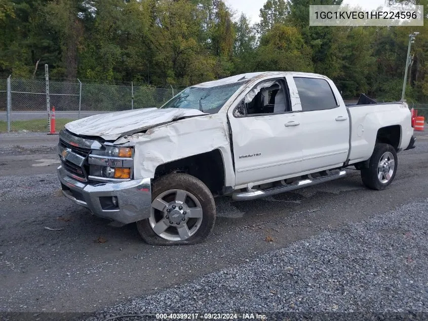 2017 Chevrolet Silverado 2500Hd Lt VIN: 1GC1KVEG1HF224596 Lot: 40399217