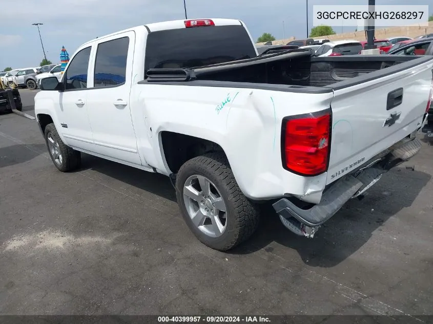 2017 Chevrolet Silverado 1500 1Lt VIN: 3GCPCRECXHG268297 Lot: 40399957