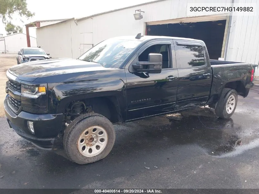 3GCPCREC7HG149882 2017 Chevrolet Silverado 1500 1Lt