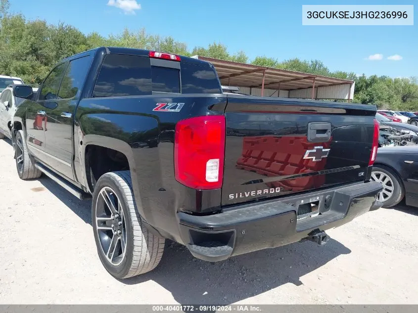 3GCUKSEJ3HG236996 2017 Chevrolet Silverado 1500 2Lz