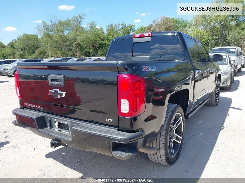 2017 Chevrolet Silverado 1500 2Lz VIN: 3GCUKSEJ3HG236996 Lot: 40401772