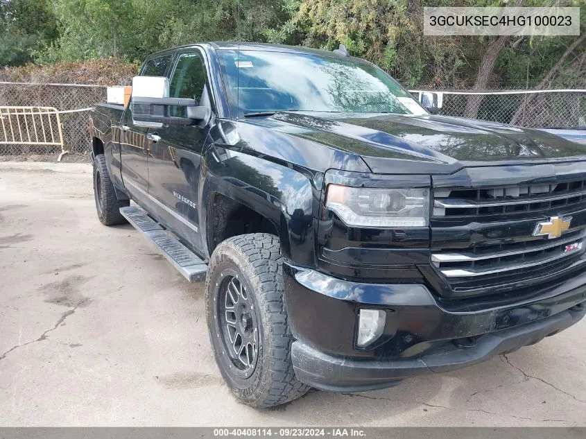 3GCUKSEC4HG100023 2017 Chevrolet Silverado 1500 2Lz