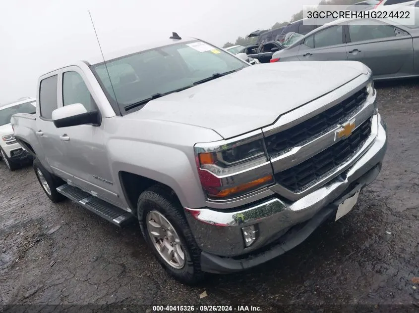 2017 Chevrolet Silverado 1500 1Lt VIN: 3GCPCREH4HG224422 Lot: 40415326