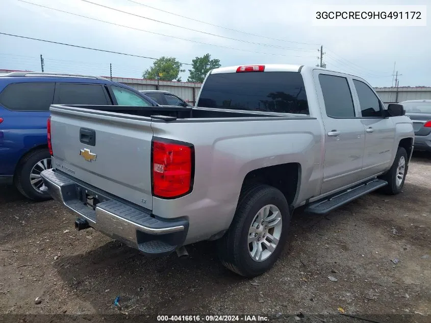 2017 Chevrolet Silverado 1500 1Lt VIN: 3GCPCREC9HG491172 Lot: 40416616