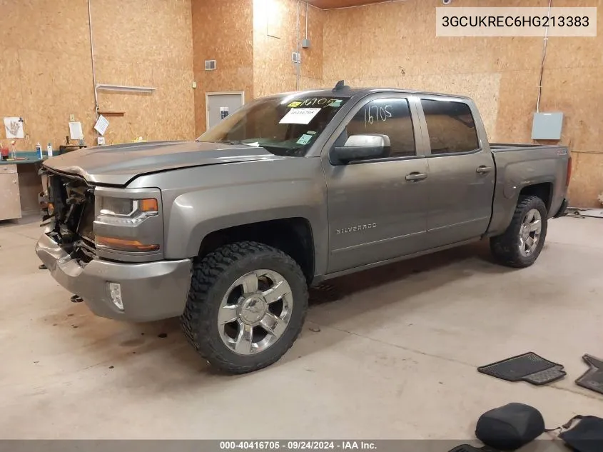 3GCUKREC6HG213383 2017 Chevrolet Silverado 1500 K1500 Lt