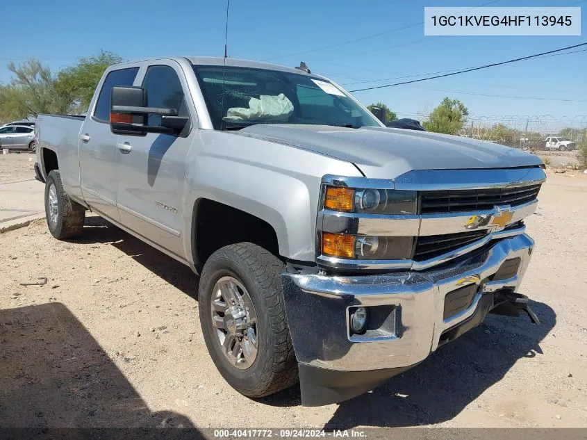 1GC1KVEG4HF113945 2017 Chevrolet Silverado K2500 Heavy Duty Lt