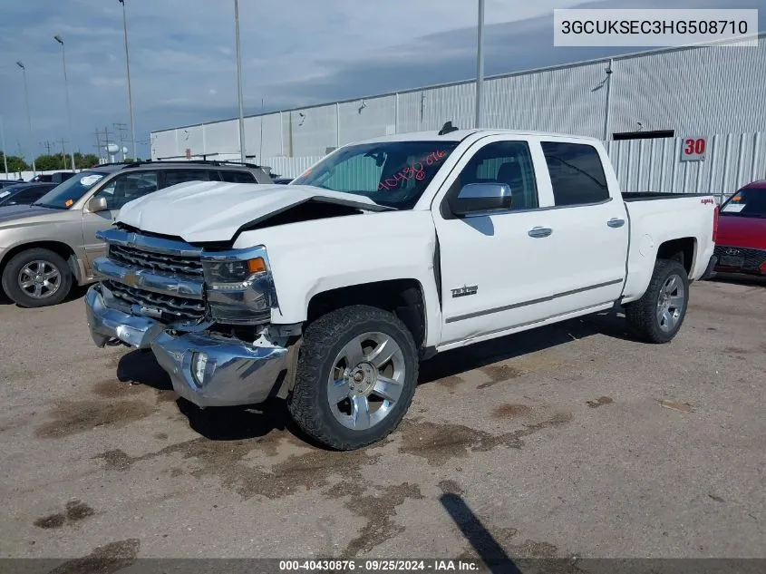 3GCUKSEC3HG508710 2017 Chevrolet Silverado 1500 1Lz