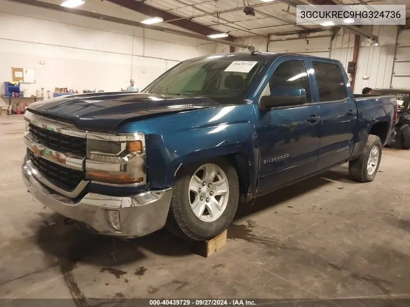 3GCUKREC9HG324736 2017 Chevrolet Silverado 1500 1Lt