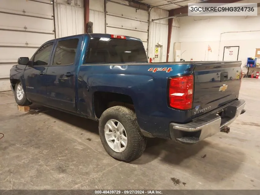 3GCUKREC9HG324736 2017 Chevrolet Silverado 1500 1Lt