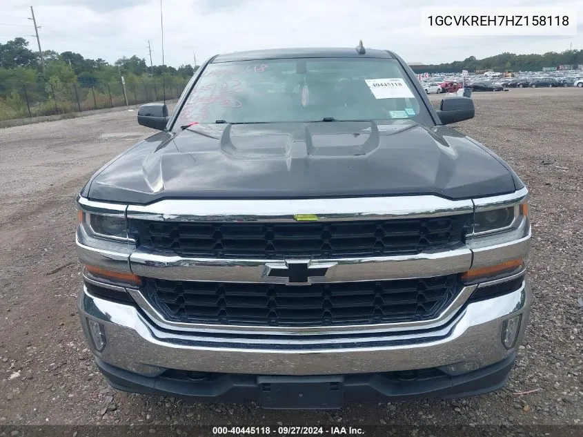 2017 Chevrolet Silverado 1500 1Lt VIN: 1GCVKREH7HZ158118 Lot: 40445118