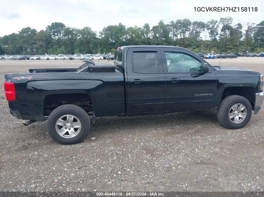 2017 Chevrolet Silverado 1500 1Lt VIN: 1GCVKREH7HZ158118 Lot: 40445118