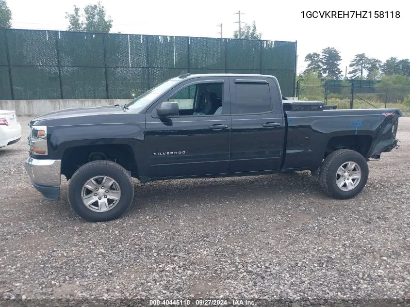 2017 Chevrolet Silverado 1500 1Lt VIN: 1GCVKREH7HZ158118 Lot: 40445118