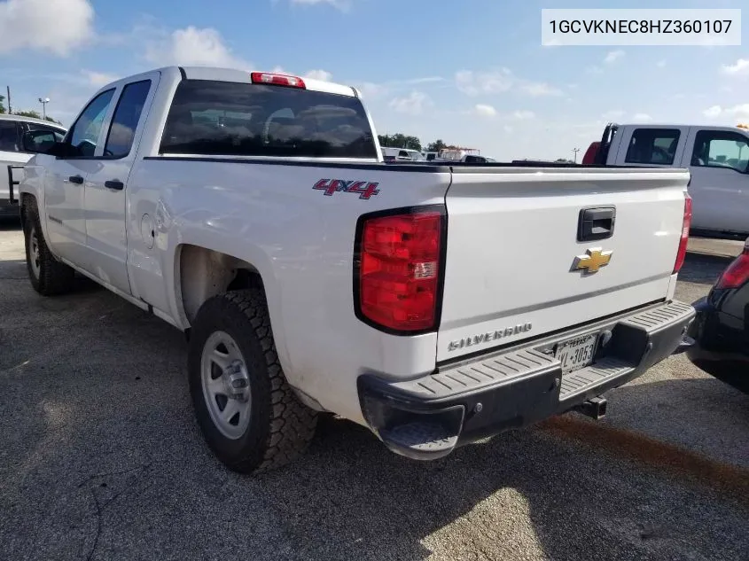 1GCVKNEC8HZ360107 2017 Chevrolet Silverado 1500 Wt