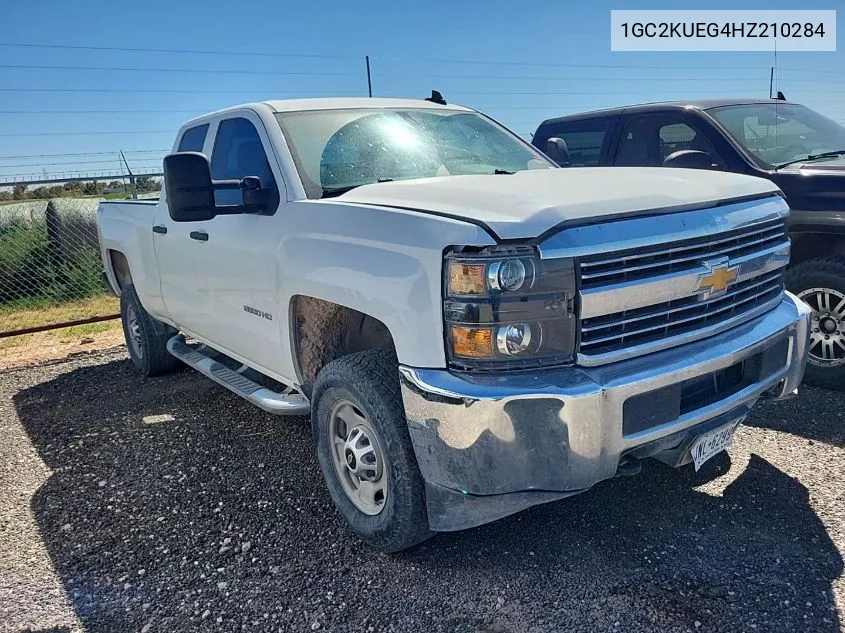 1GC2KUEG4HZ210284 2017 Chevrolet Silverado 2500Hd Wt