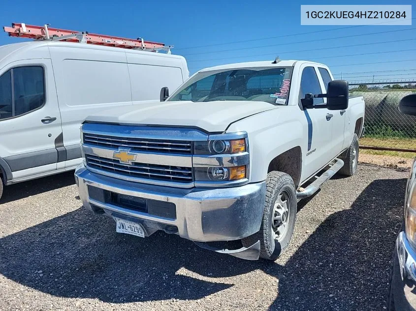 2017 Chevrolet Silverado 2500Hd Wt VIN: 1GC2KUEG4HZ210284 Lot: 40461412