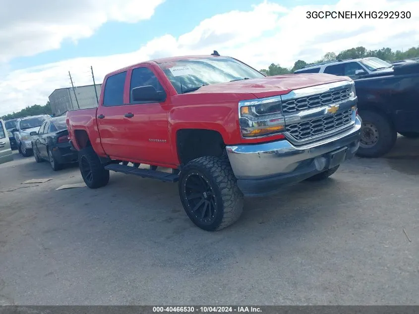 2017 Chevrolet Silverado 1500 Ls VIN: 3GCPCNEHXHG292930 Lot: 40466530