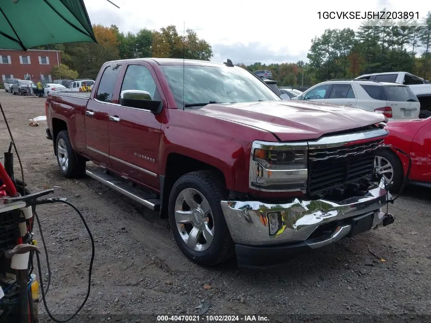 2017 Chevrolet Silverado 1500 1Lz VIN: 1GCVKSEJ5HZ203891 Lot: 40470021