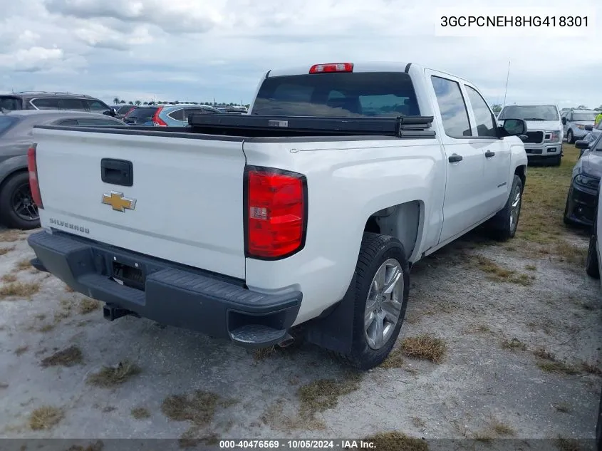 2017 Chevrolet Silverado 1500 Wt VIN: 3GCPCNEH8HG418301 Lot: 40476569