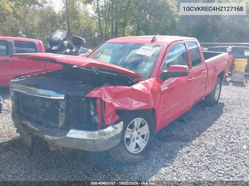 2017 Chevrolet Silverado 1500 1Lt VIN: 1GCVKREC4HZ127168 Lot: 40483107