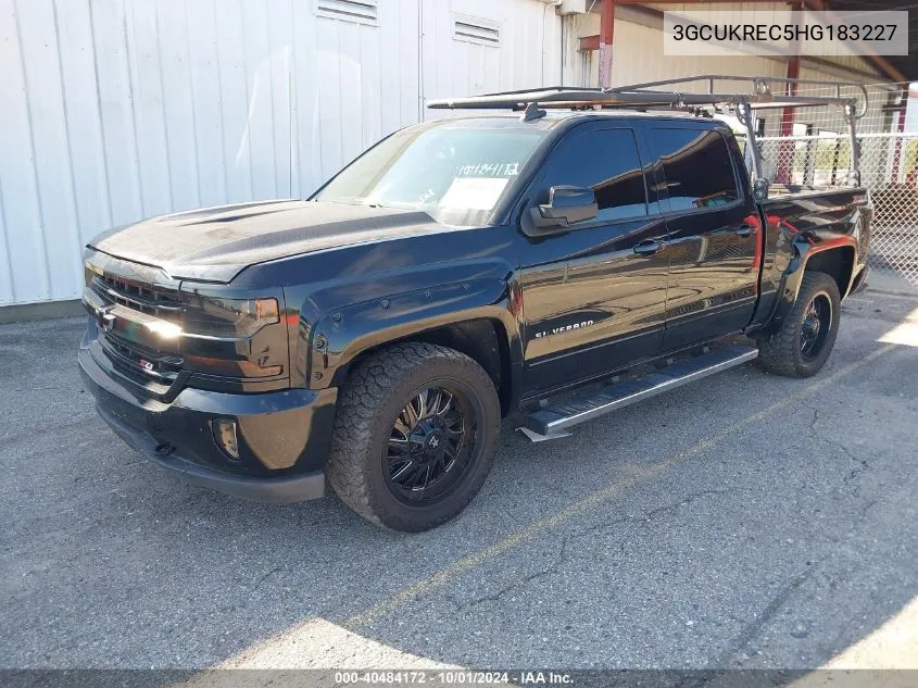 2017 Chevrolet Silverado 1500 2Lt VIN: 3GCUKREC5HG183227 Lot: 40484172