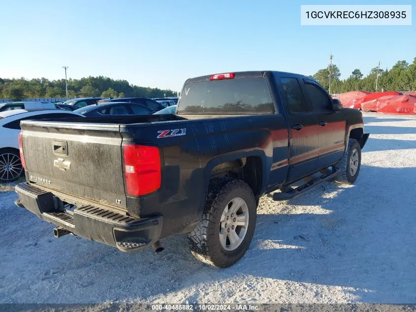 2017 Chevrolet Silverado 1500 2Lt VIN: 1GCVKREC6HZ308935 Lot: 40485882