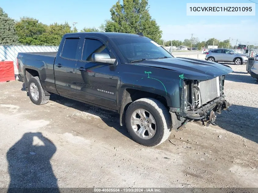 2017 Chevrolet Silverado 1500 2Lt VIN: 1GCVKREC1HZ201095 Lot: 40505504