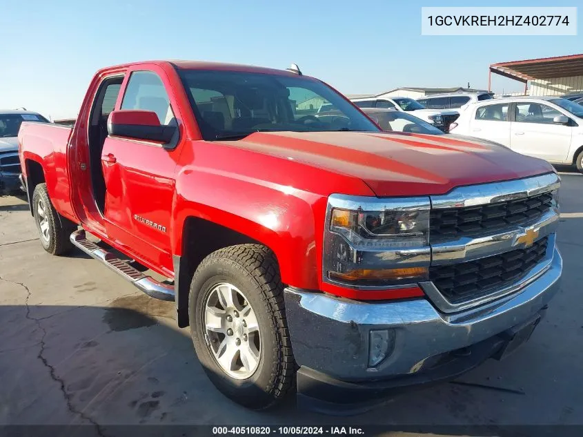 2017 Chevrolet Silverado K1500 Lt VIN: 1GCVKREH2HZ402774 Lot: 40510820