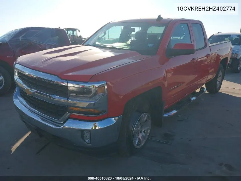 2017 Chevrolet Silverado K1500 Lt VIN: 1GCVKREH2HZ402774 Lot: 40510820