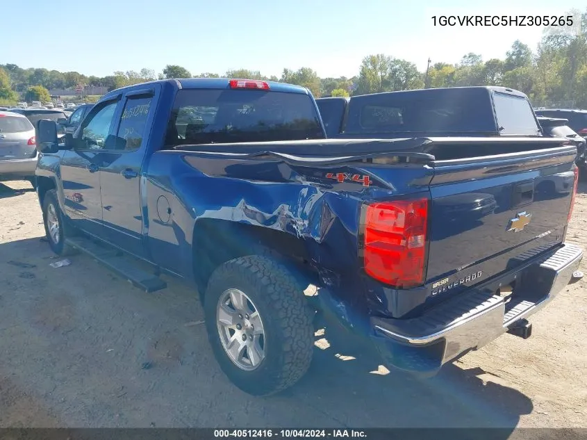 1GCVKREC5HZ305265 2017 Chevrolet Silverado 1500 1Lt