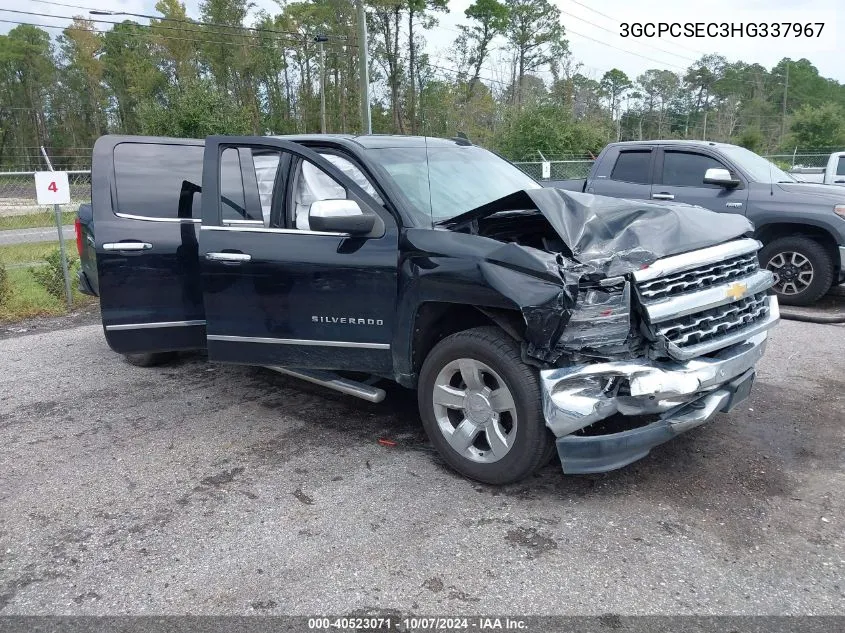 2017 Chevrolet Silverado C1500 Ltz VIN: 3GCPCSEC3HG337967 Lot: 40523071