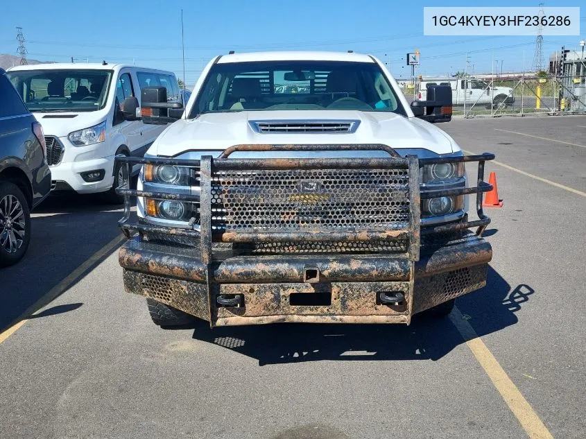 2017 Chevrolet Silverado 3500Hd Wt VIN: 1GC4KYEY3HF236286 Lot: 40527769