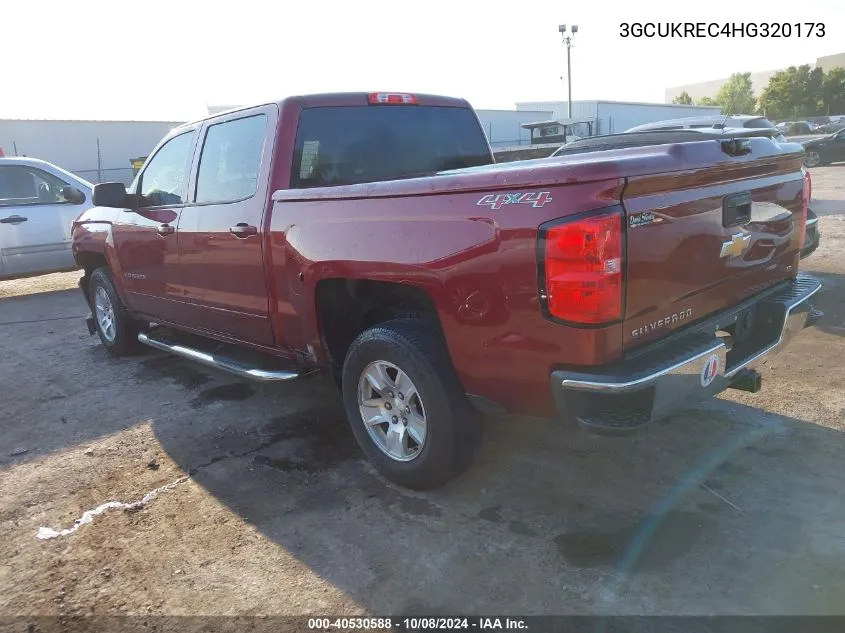 3GCUKREC4HG320173 2017 Chevrolet Silverado 1500 1Lt